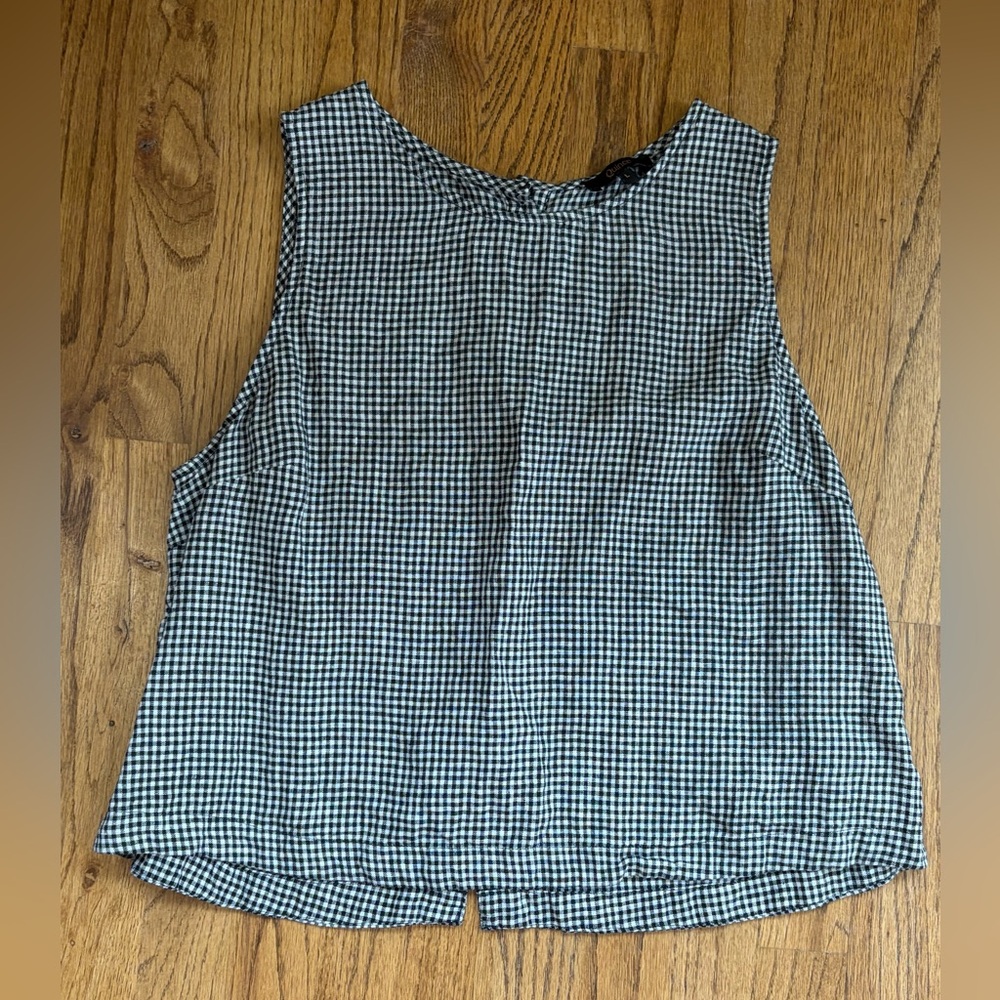 Quince Gingham Shell